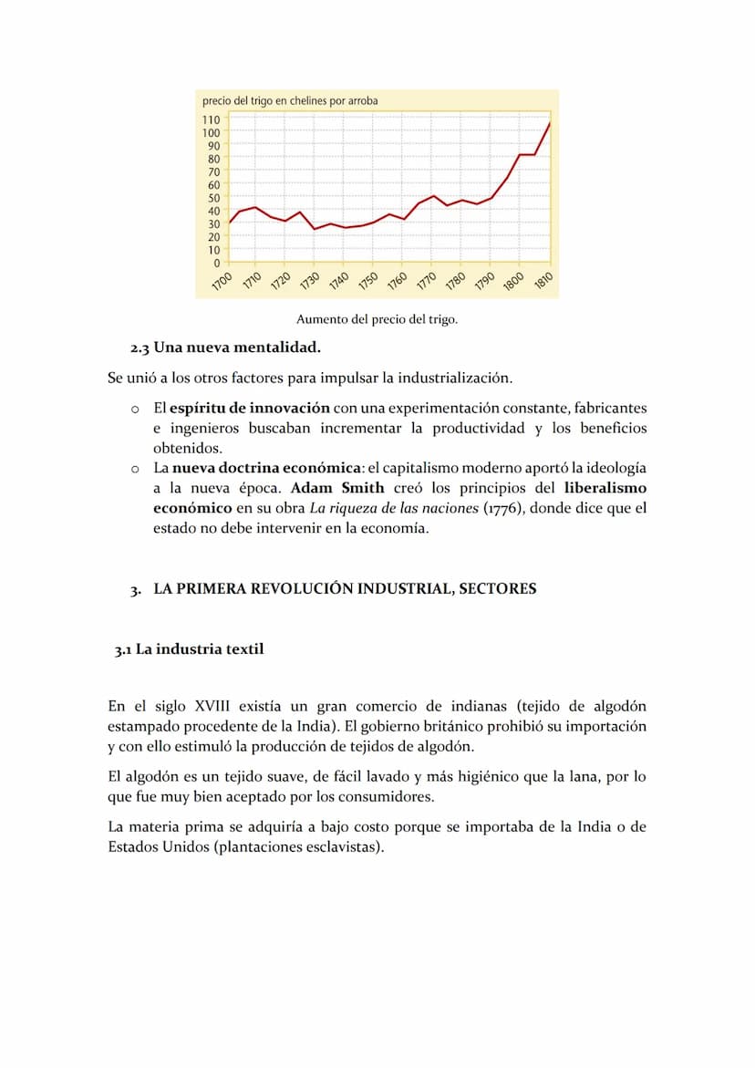 TEMA 2 Un mundo conectado. Las revoluciones industriales
¿CÓMO CAMBIÓ LA PRODUCCIÓN DE BIENES CON LA REVOLUCIÓN
INDUSTRIAL?
El proceso de in