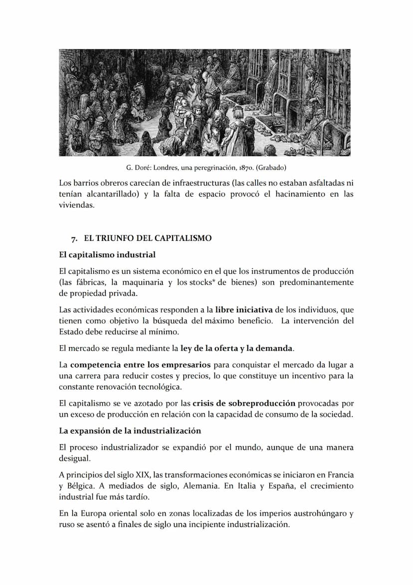 TEMA 2 Un mundo conectado. Las revoluciones industriales
¿CÓMO CAMBIÓ LA PRODUCCIÓN DE BIENES CON LA REVOLUCIÓN
INDUSTRIAL?
El proceso de in