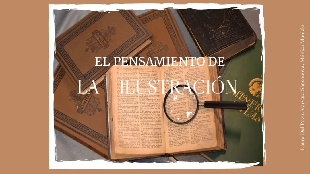 El pensamiento ilustrado
