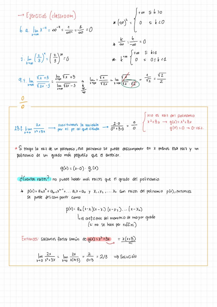 x (x-1)
lim
X+2+ (x-2)
lim
X-2-
x (x-1)
(x-2)
9. lim x+1
X-2 3x13
b. lim
=
15. Resuelve los siguientes limites
2x²+2x
X10 x²-3x
15 d. Im
x →