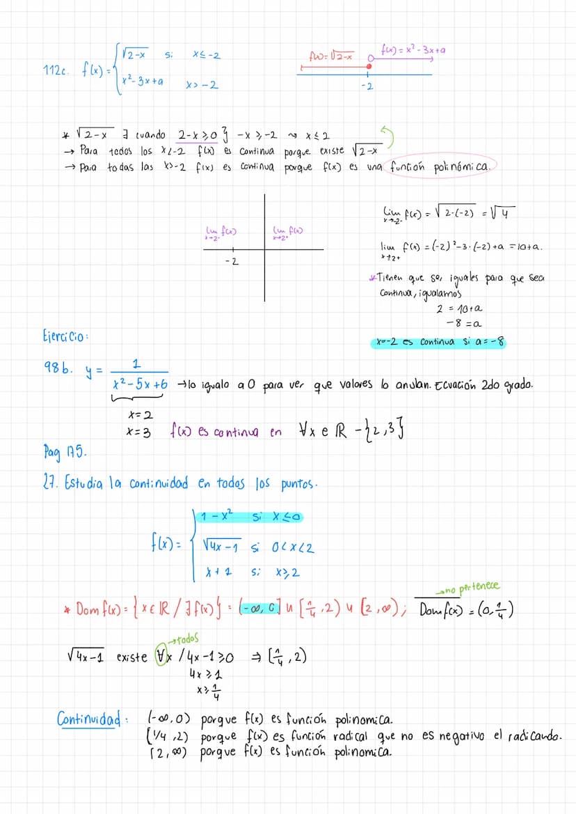 x (x-1)
lim
X+2+ (x-2)
lim
X-2-
x (x-1)
(x-2)
9. lim x+1
X-2 3x13
b. lim
=
15. Resuelve los siguientes limites
2x²+2x
X10 x²-3x
15 d. Im
x →