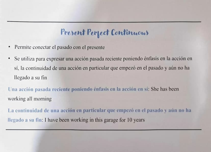 -
C
Present Perfect Simple
• Permite conectar el pasado con el presente
•
Se utiliza para expresar una acción que se acaba de realizar, una 