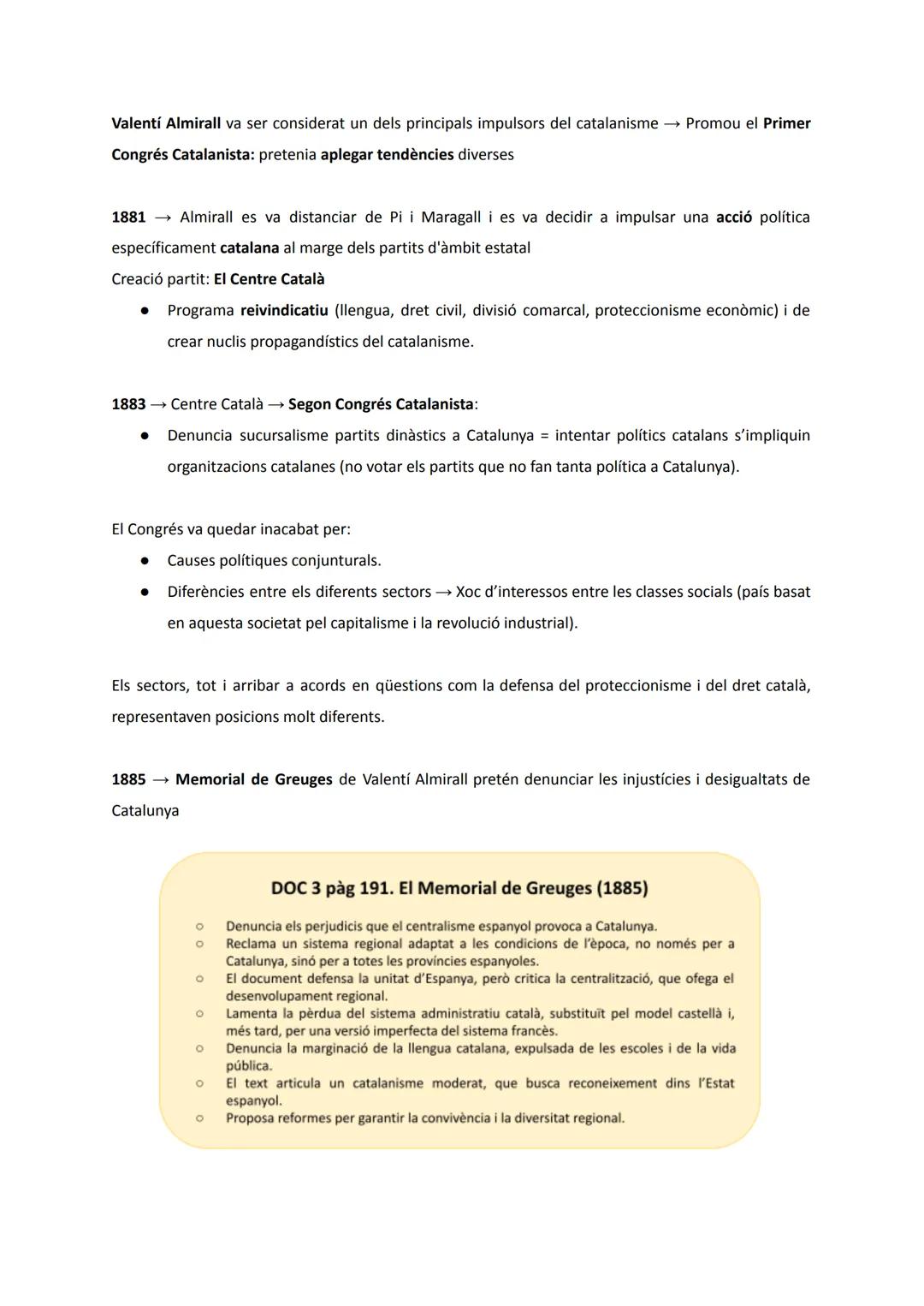 # UD8: ORÍGENS I CONSOLIDACIÓ DEL CATALANISME

(1833-1901)

Durant la Restauració borbònica (1874-1931), el catalanisme polític sorgeix en u