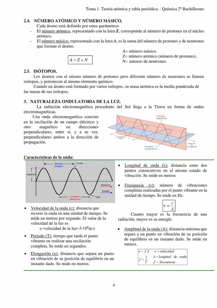 Tema 1. Teoría atómica y tabla periódica. Química 2º Bachillerato
TEMA 1. TEORÍA ATÓMICA Y TABLA PERIÓDICA.
INTRODUCCIÓN: PRINCIPALES MODELO