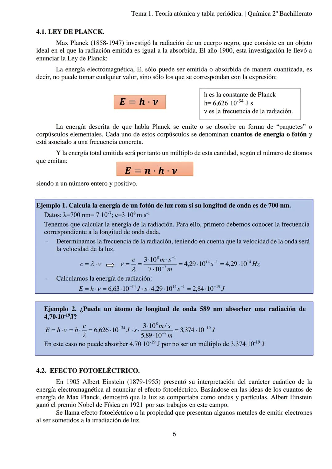 Tema 1. Teoría atómica y tabla periódica. Química 2º Bachillerato
TEMA 1. TEORÍA ATÓMICA Y TABLA PERIÓDICA.
INTRODUCCIÓN: PRINCIPALES MODELO