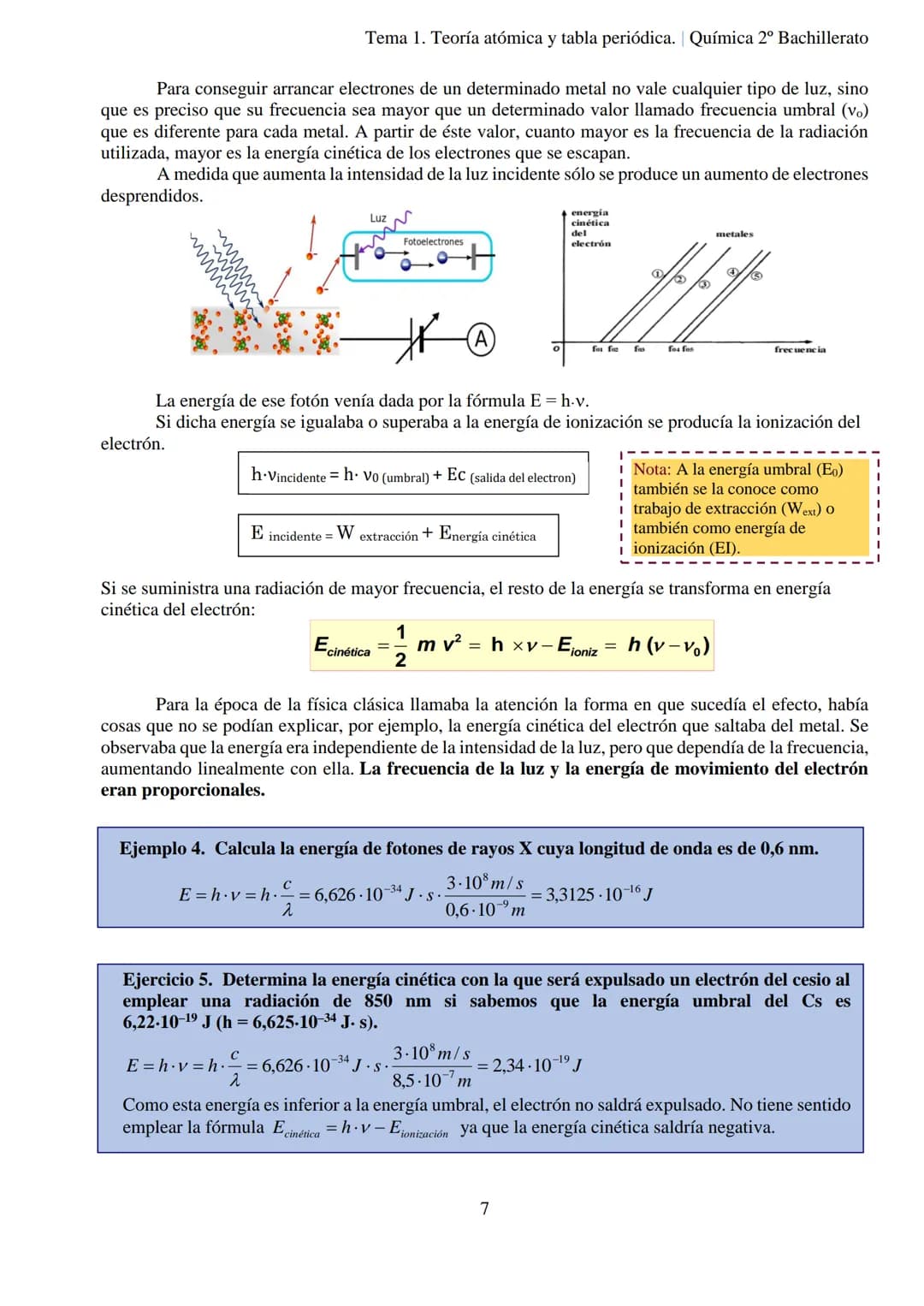 Tema 1. Teoría atómica y tabla periódica. Química 2º Bachillerato
TEMA 1. TEORÍA ATÓMICA Y TABLA PERIÓDICA.
INTRODUCCIÓN: PRINCIPALES MODELO