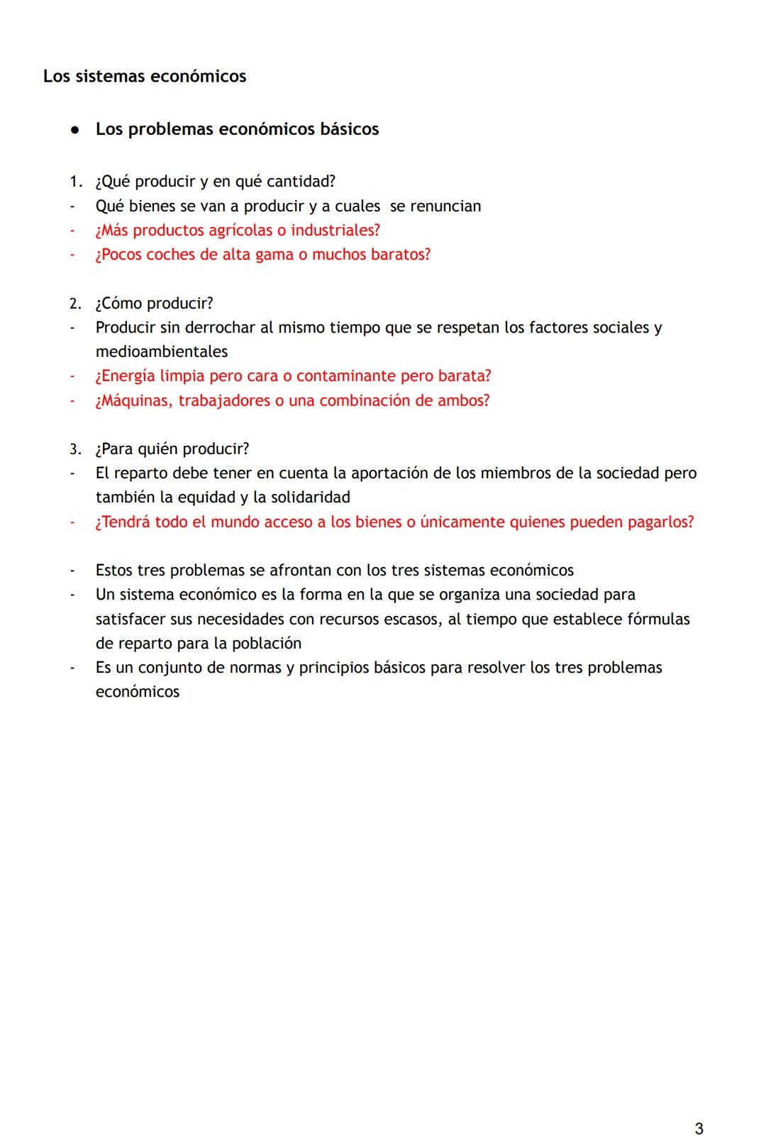 TEMA 2
CRECIMIENTO Y ORGANIZACIÓN
Las posibilidades de producción
-
Los recursos productivos son el pilar básico de todas las actividades ec