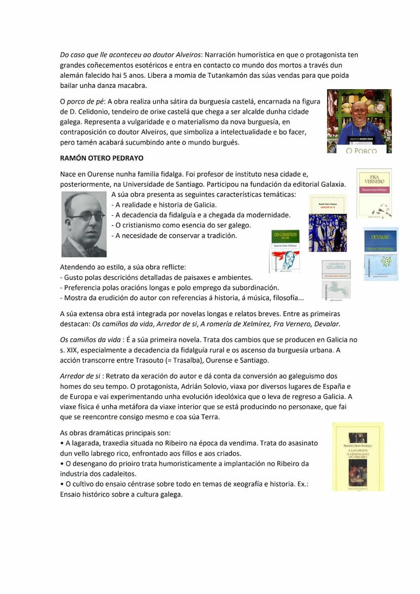 TEMA 2
LITERATURA: O GRUPO NÓS
COMPOSICIÓN. O Grupo
Nós está formado por:
Vicente Risco
Ramón Otero
Pedrayo
CARACTERÍSTICAS COMÚNS DOS MEMBR
