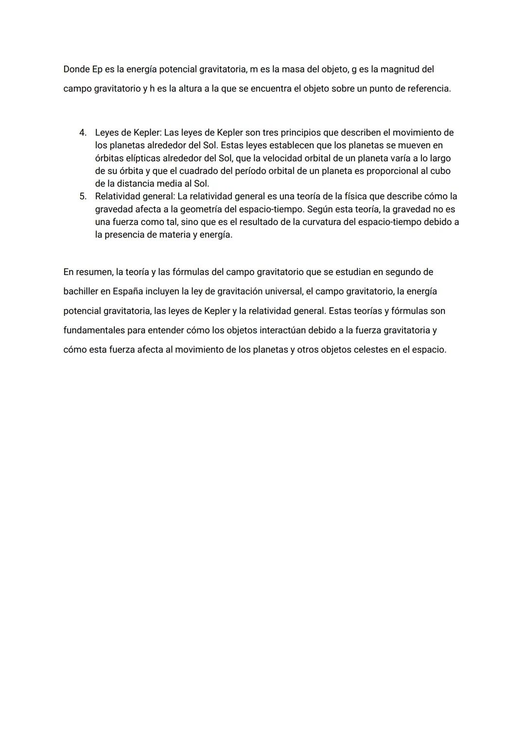 # CAMPO GRAVITATORIO

El campo gravitatorio es una de las ramas más importantes de la física, y su estudio se centra en
entender cómo los ob