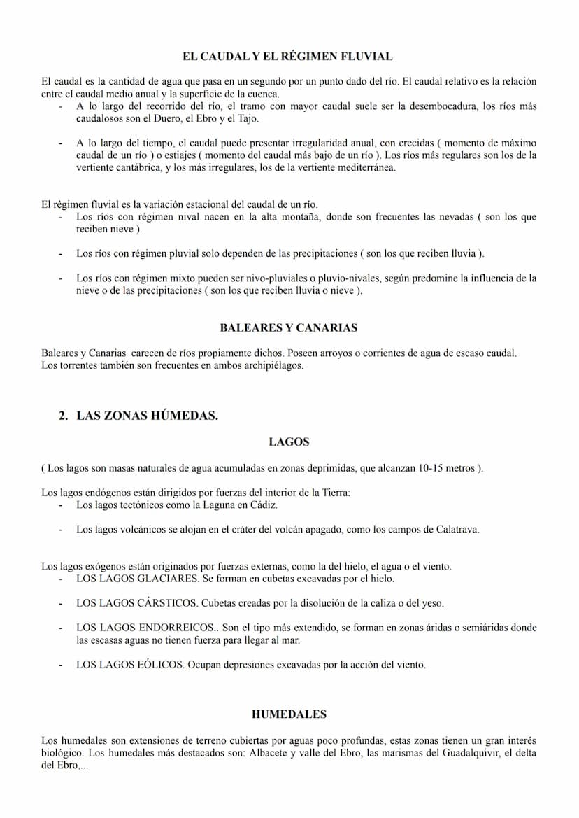 preguntas geografia
LA DIVERSIDAD HÍDRICA
1. LOS RÍOS PENINSULARES.
FACTORES DE LA DIVERSIDAD FLUVIAL
Los ríos están condicionados por diver