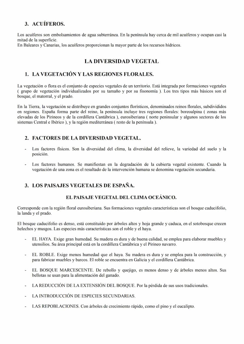 preguntas geografia
LA DIVERSIDAD HÍDRICA
1. LOS RÍOS PENINSULARES.
FACTORES DE LA DIVERSIDAD FLUVIAL
Los ríos están condicionados por diver