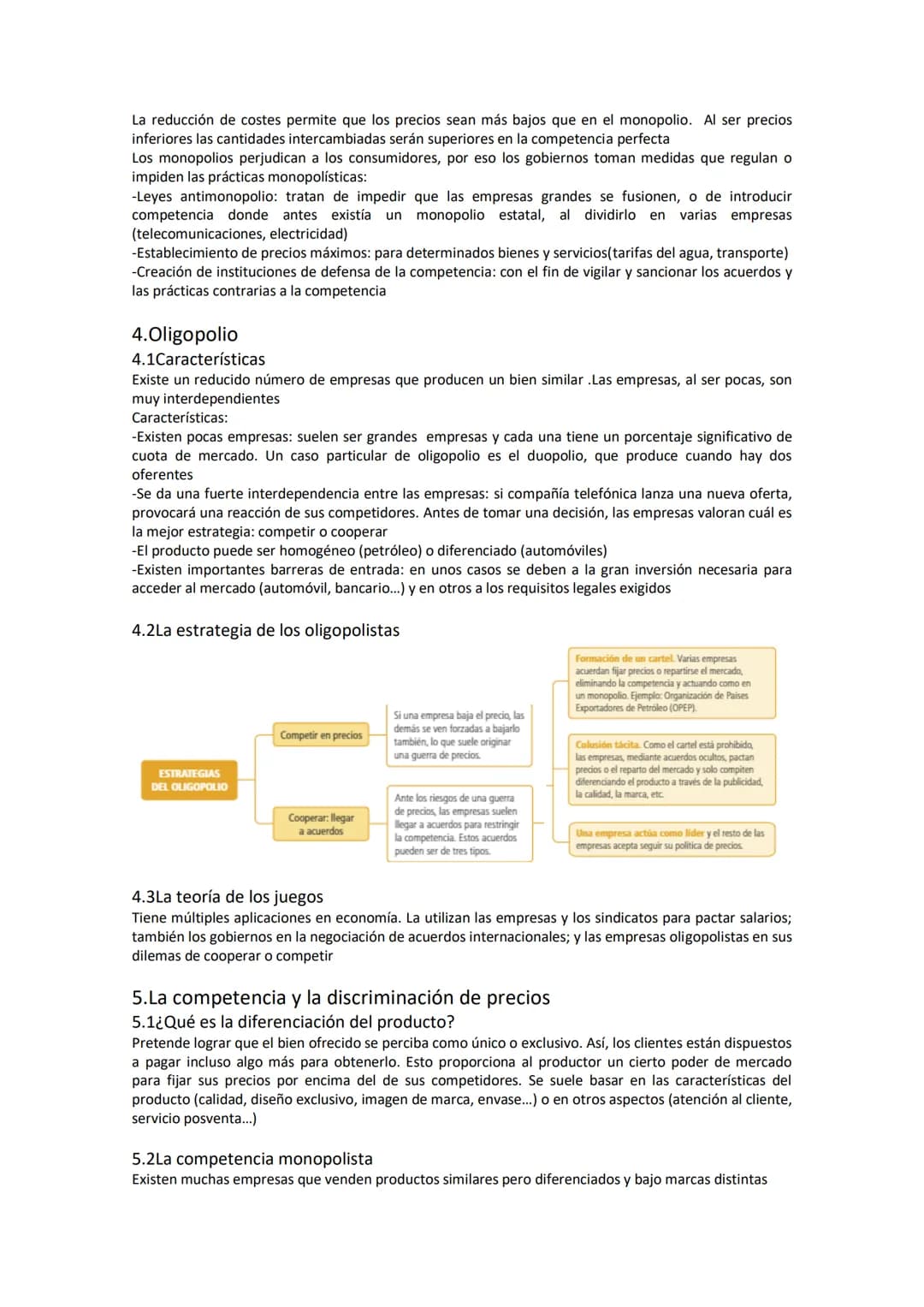 TEMA 6 MODELOS DE MERCADO
1.Los mercados y la competencia
1.1¿En qué se diferencian los mercados?
Modelo de mercado estudiado hasta ahora se