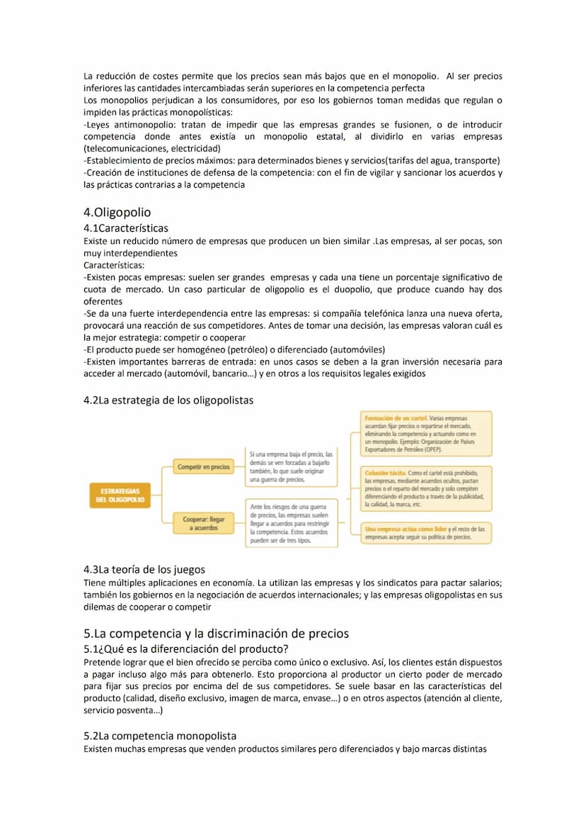TEMA 6 MODELOS DE MERCADO
1.Los mercados y la competencia
1.1¿En qué se diferencian los mercados?
Modelo de mercado estudiado hasta ahora se