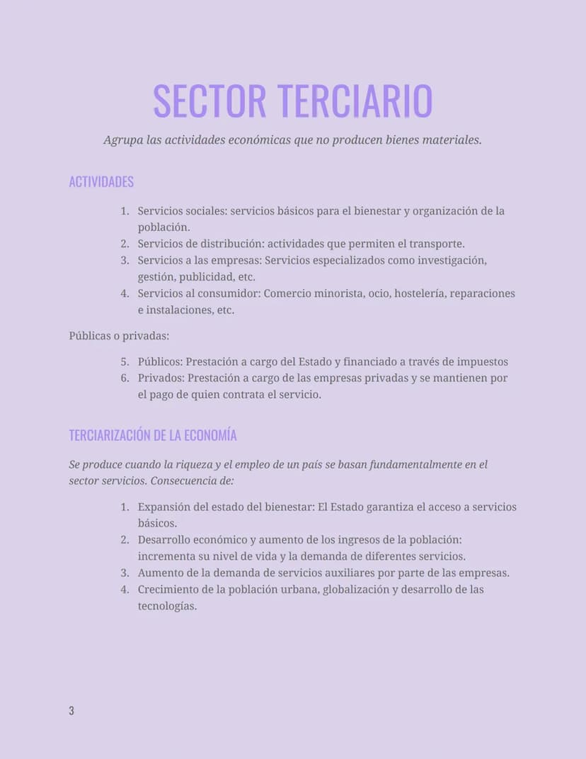 SECTOR SECUNDARIO
Comprende las actividades económicas dedicadas a transformar los recursos
naturales en productos elaborados.
ACTIVIDADES
1