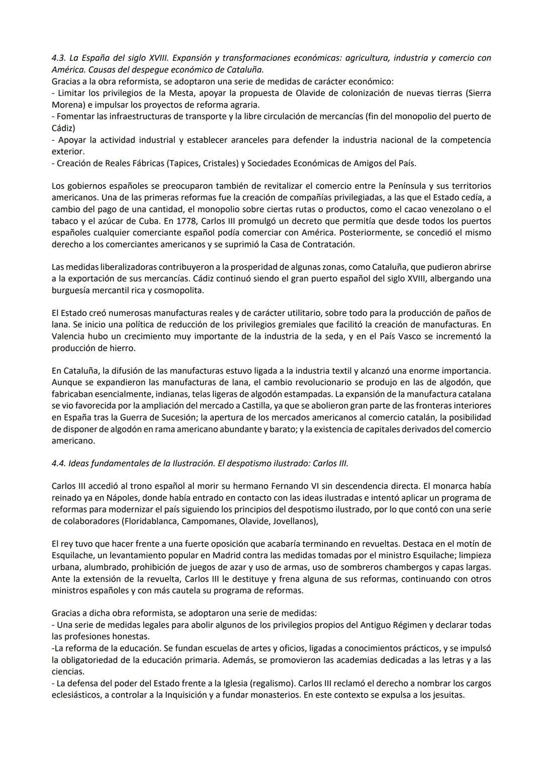 BLOQUE 4. España en la órbita francesa: el reformismo de los primeros Borbones (1700-1788)
4.1. La Guerra de Sucesión Española y el sistema 