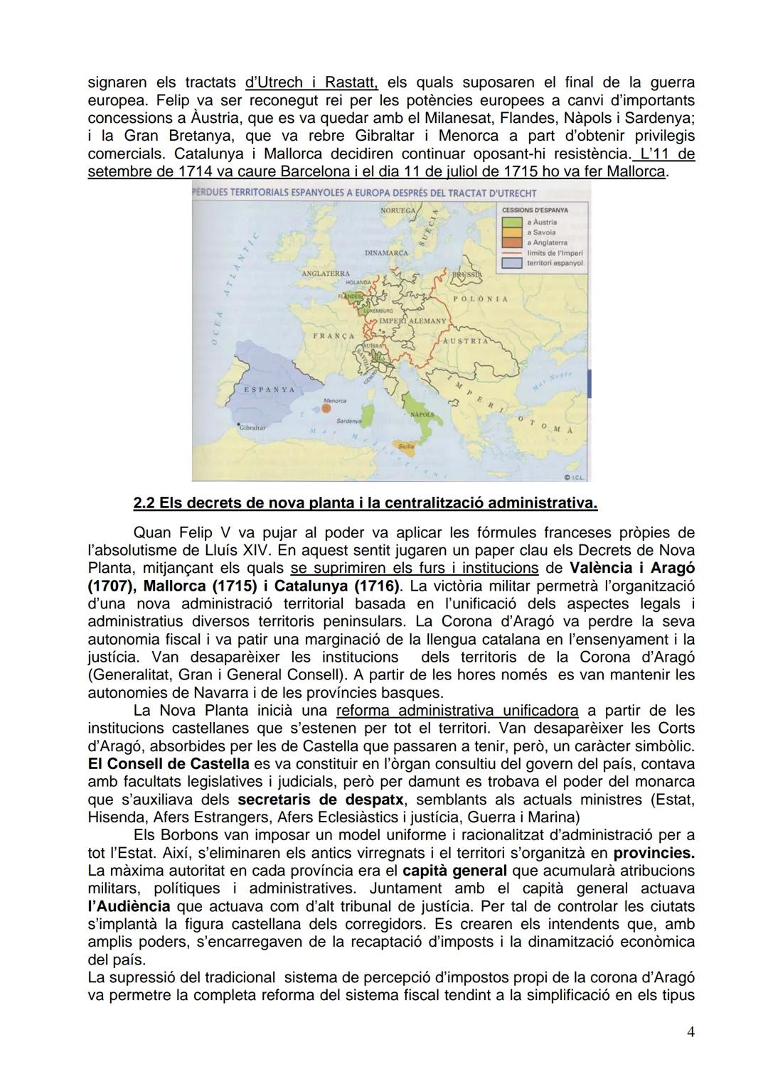 TEMA 5. EL SEGLE XVIII: ELS PRIMERS BORBONS.

1. L'ESPANYA DE L'ANTIC RÈGIM

L'Espanya del segle XVIII es caracteritza, com el conjunt d'Eur