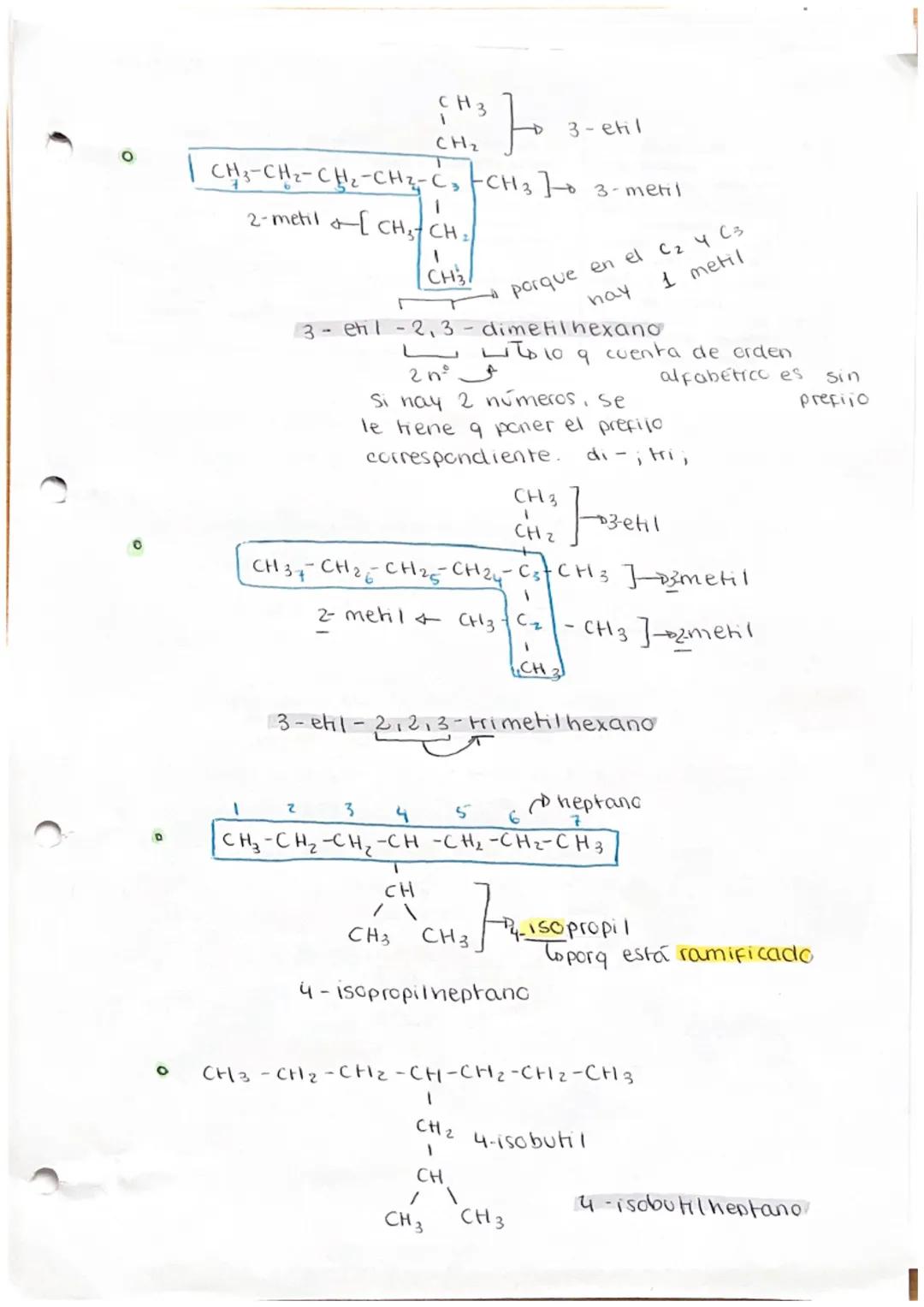 FORMULACION ORGÁNICA
Alcanos → sólo enlaces simples.
Alquenos →
con dobles enlaces.
Alquinos enlaces triples.
o Alcano
--ano
# H
OH-C- C - C