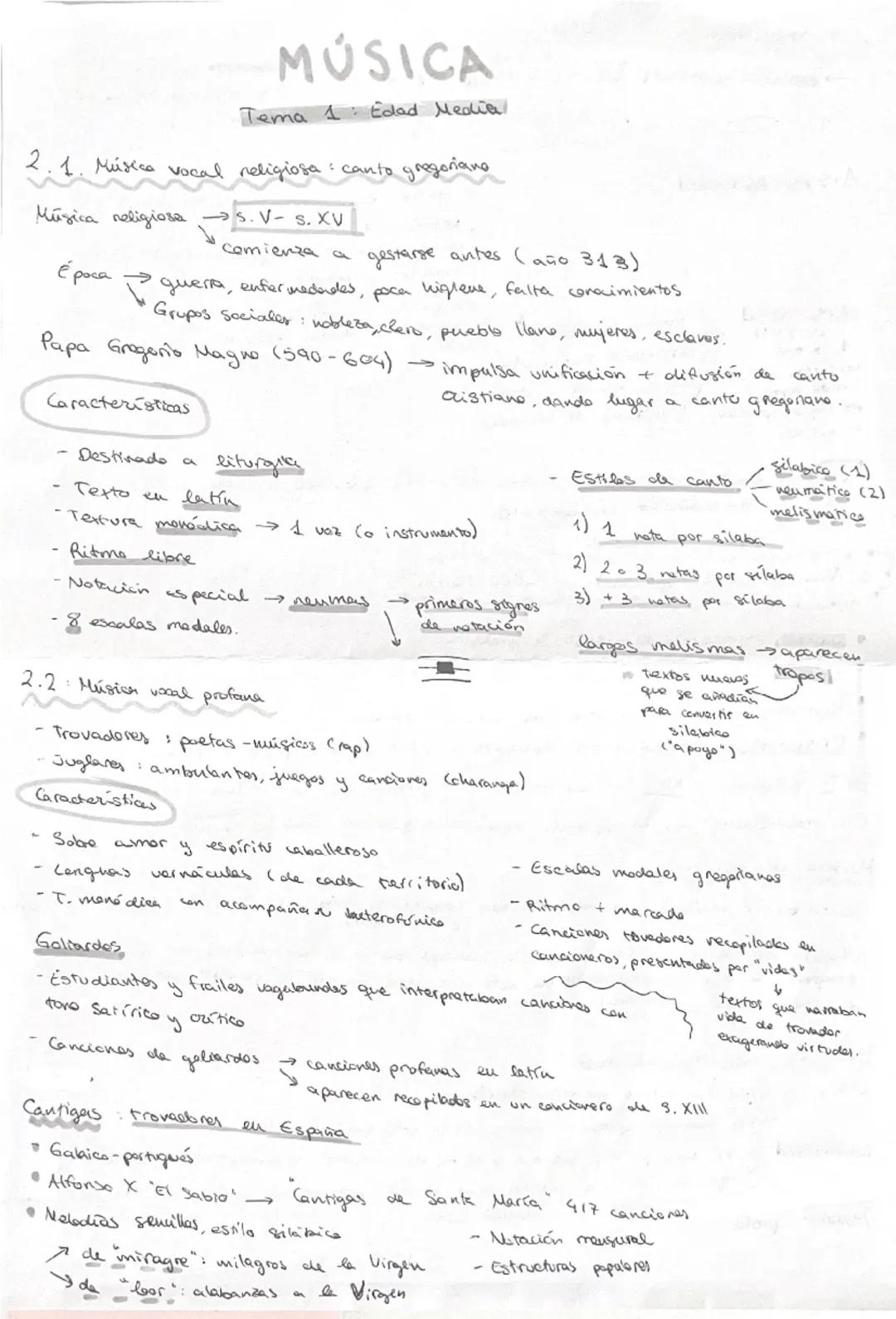 Historia y Evolución de la Música en la Edad Media