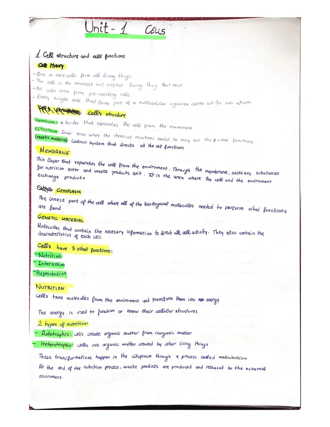 
<h2 id="introductiontocelltheory">Introduction to Cell Theory</h2>
<p>The cell theory postulates several concepts:</p>
<ul>
<li>All living 