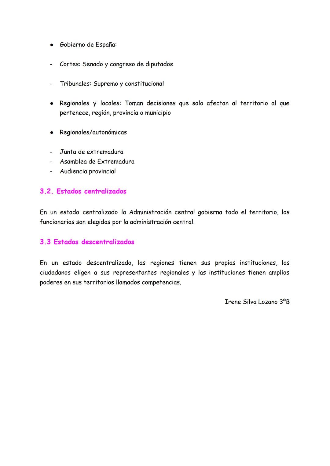 LA ORGANIZACIÓN
1. Los estados actuales
Es la unidad política y administrativa superior que gobierna un territorio y a cuya
autoridad están 