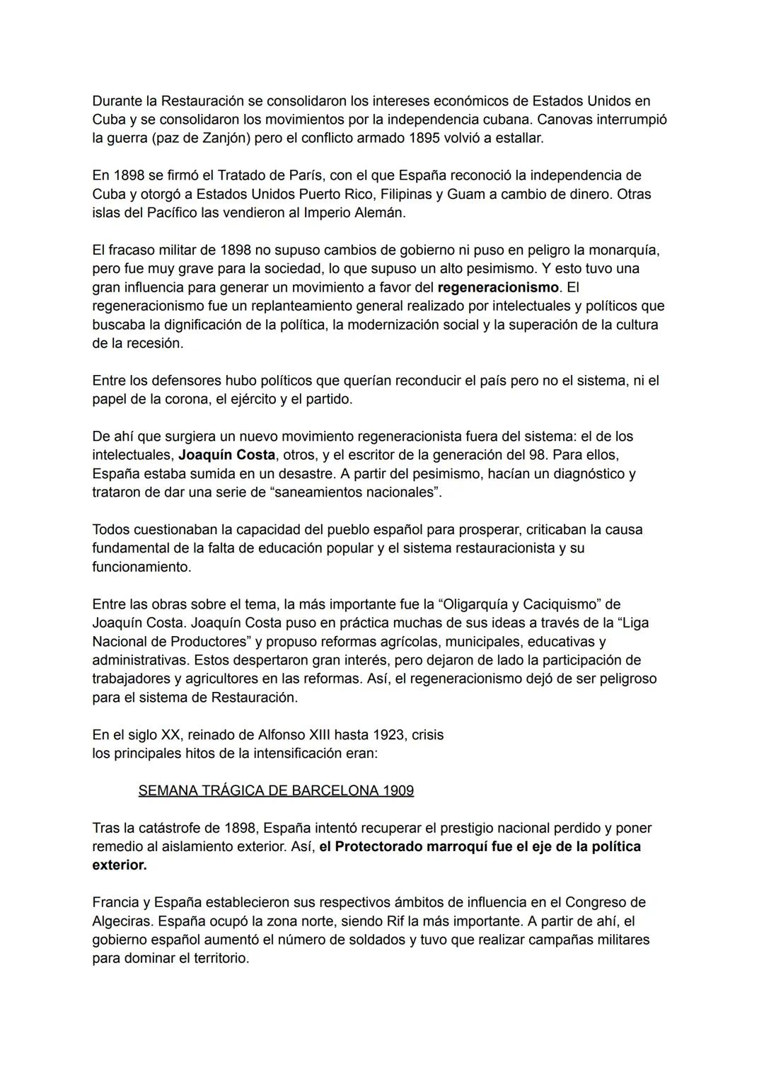 4. Tema. Sistema político de restauración (1875-1923)

Tras el fracaso del sexenio democrático y el intento de derrota de la I República, a 
