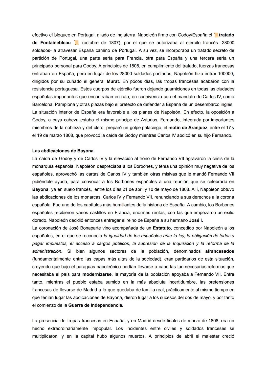 ELPORVENIR
1808
Antiguo
(1788-1833):
frente
del
crisis
La
Régimen
Liberalismo
Absolutismo.
Bloque 5 Historia de España
a Para España, el últ