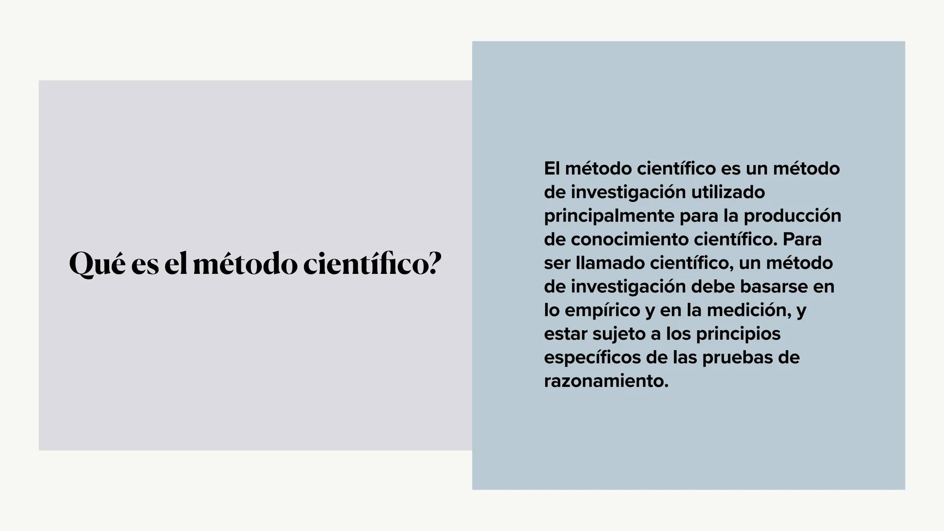 Método científico
Hecho por: Mari Nieves Márquez García
신비 1. ¿Qué es el método científico?
2.7 pasos método científico
3. Ejemplo método ci
