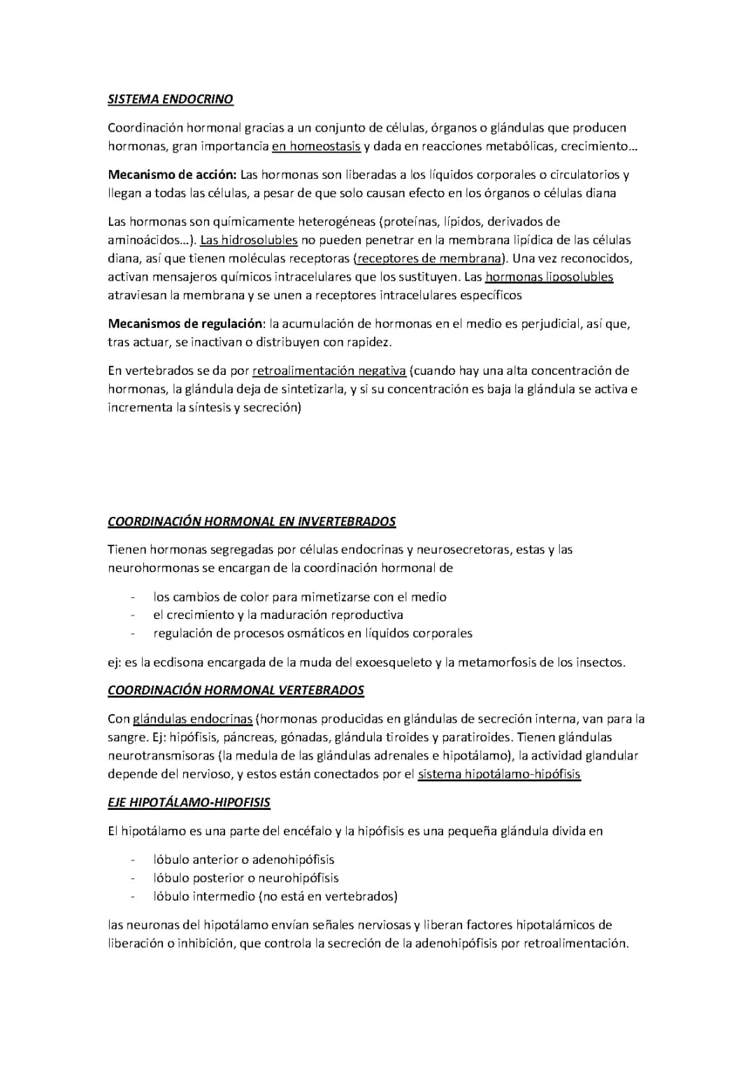 sistema endocrino