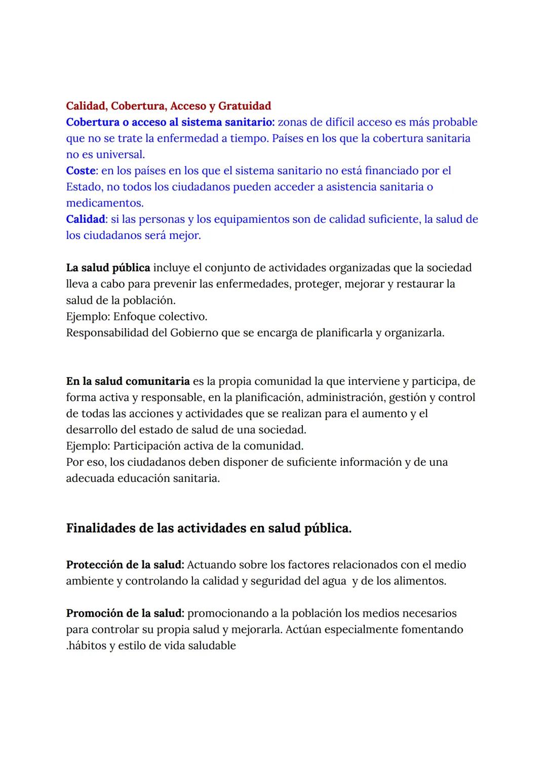 Apunte C1
Qué es la salud?
La salud es un estado de completo bienestar físico, mental y social, y no sólo
la ausencia de afecciones o enferm
