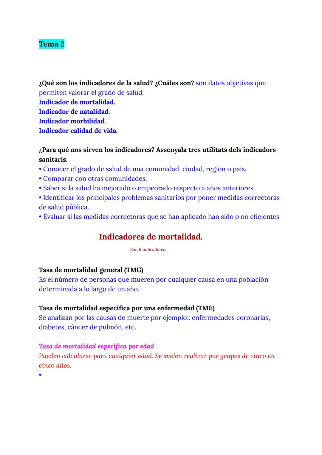 Apunte C1
Qué es la salud?
La salud es un estado de completo bienestar físico, mental y social, y no sólo
la ausencia de afecciones o enferm
