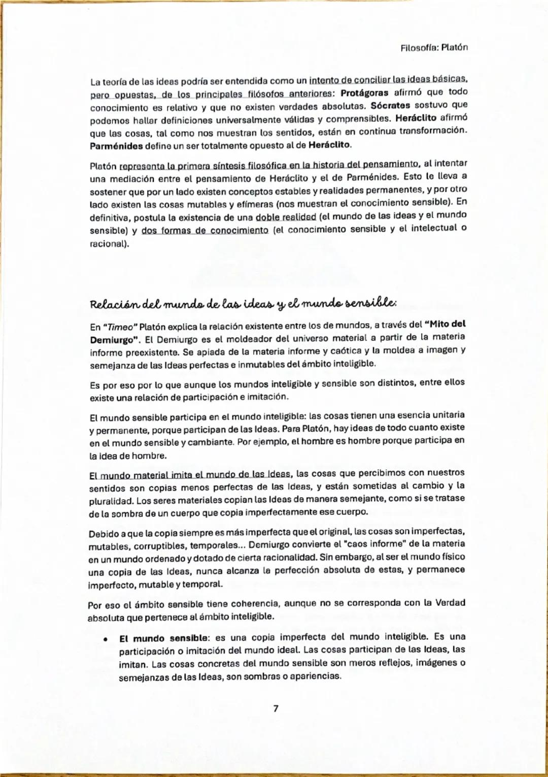 Filosofía: Platón
Platón
Contexto histórico y filosófico
Las guerras médicas, iniciadas en 499 a.C., unieron a los griegos contra los persas