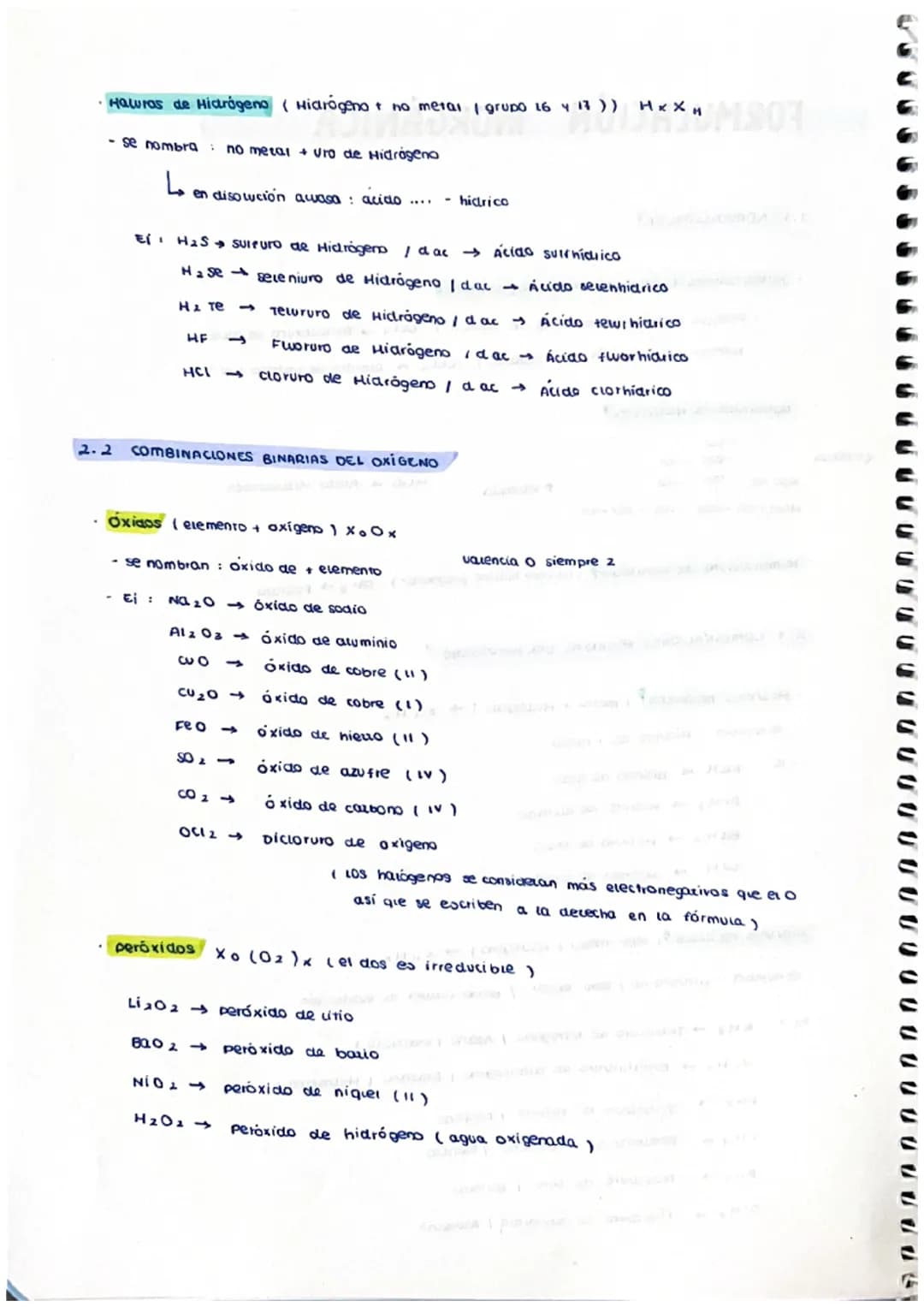 varência
FORMULACIÓN INORGÁNICA
1. NOMENCLATURA
Nomenclatura de composición o estequiométrica
- Prefijos multiplicadores (di. tri, tetra...)