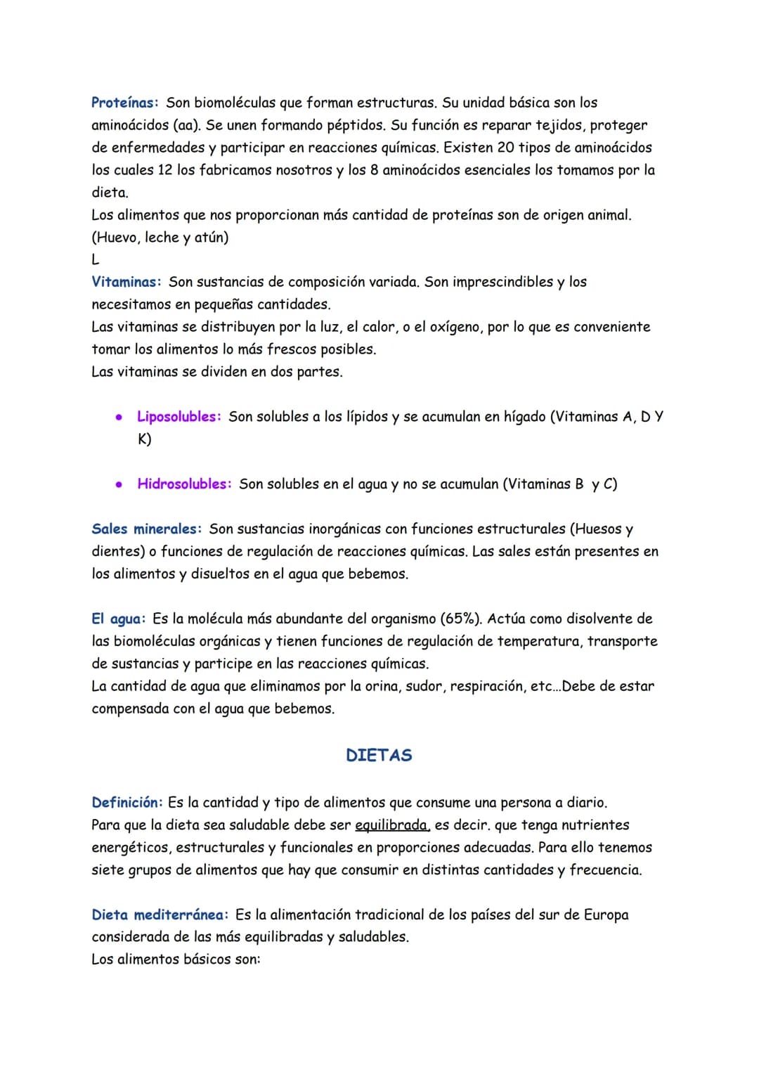 Examen de Biología tema 2
-LA NUTRICIÓN-
INTRODUCCIÓN
Alimentación: Es el proceso por el cual tomamos los alimentos del medio externo, para
