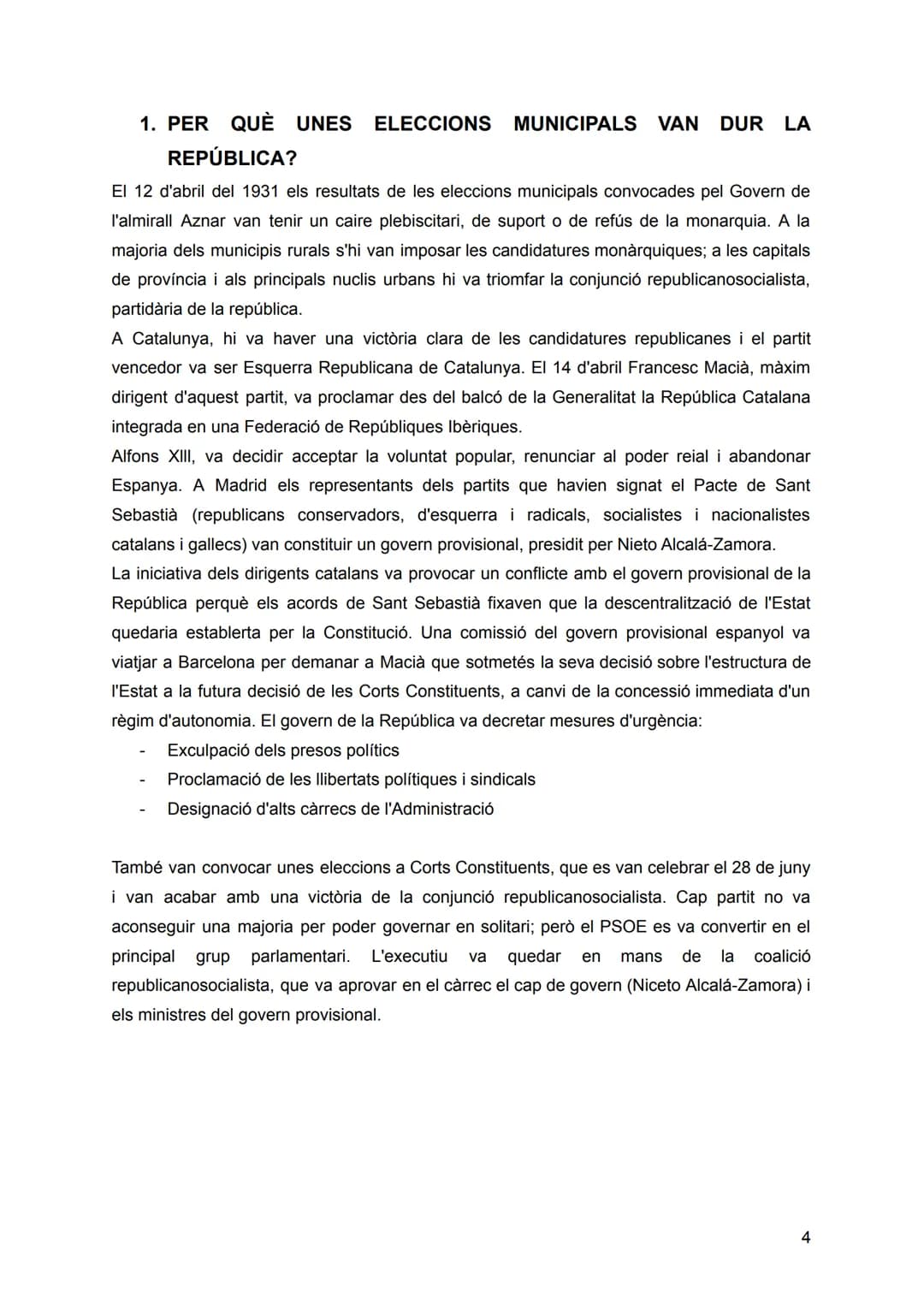 UNITAT 5 La Segona República i la
Catalunya autònoma (1931-1939)
FRONT POPULAR/
VOTA
FRONT DE VICTORIA FRONT D
DEIRERTAT ESQUERRES
ARTIDO CO