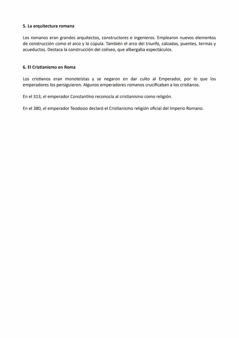 Unidad 4: LA ANTIGUA ROMA
1. La leyenda de la fundación de Roma
Según la tradición el último rey de Alba Longa, Amulio, destronó a su herman