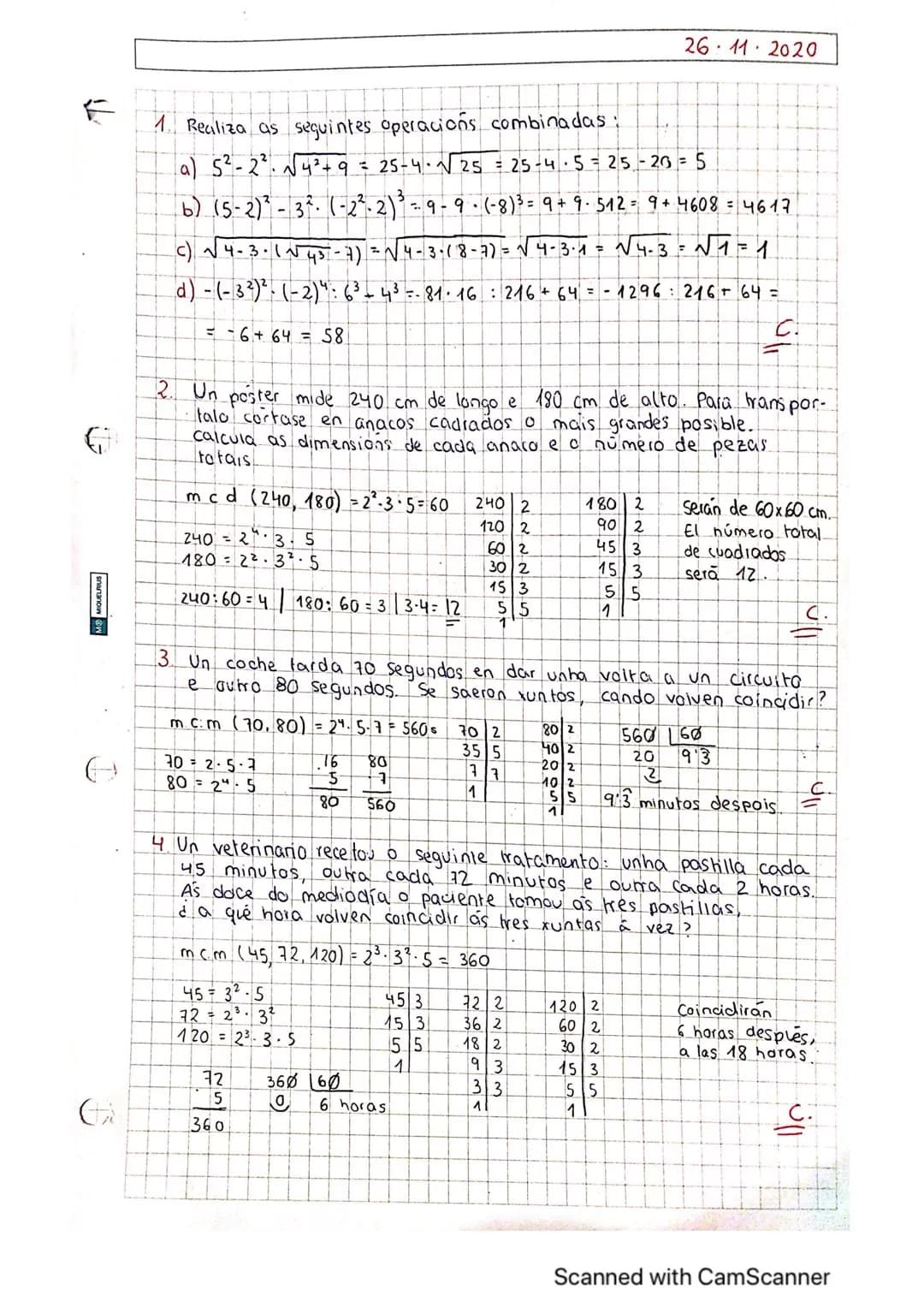 UNIDADE 3: N°S DECIMAIS E FRACCIONS
I) NO DECIMAIS
Nos decimais exactos: 0'5; 2'5; 700 39
Nos decimais inexactos:
NOS RACIONAIS Q
Entre dous