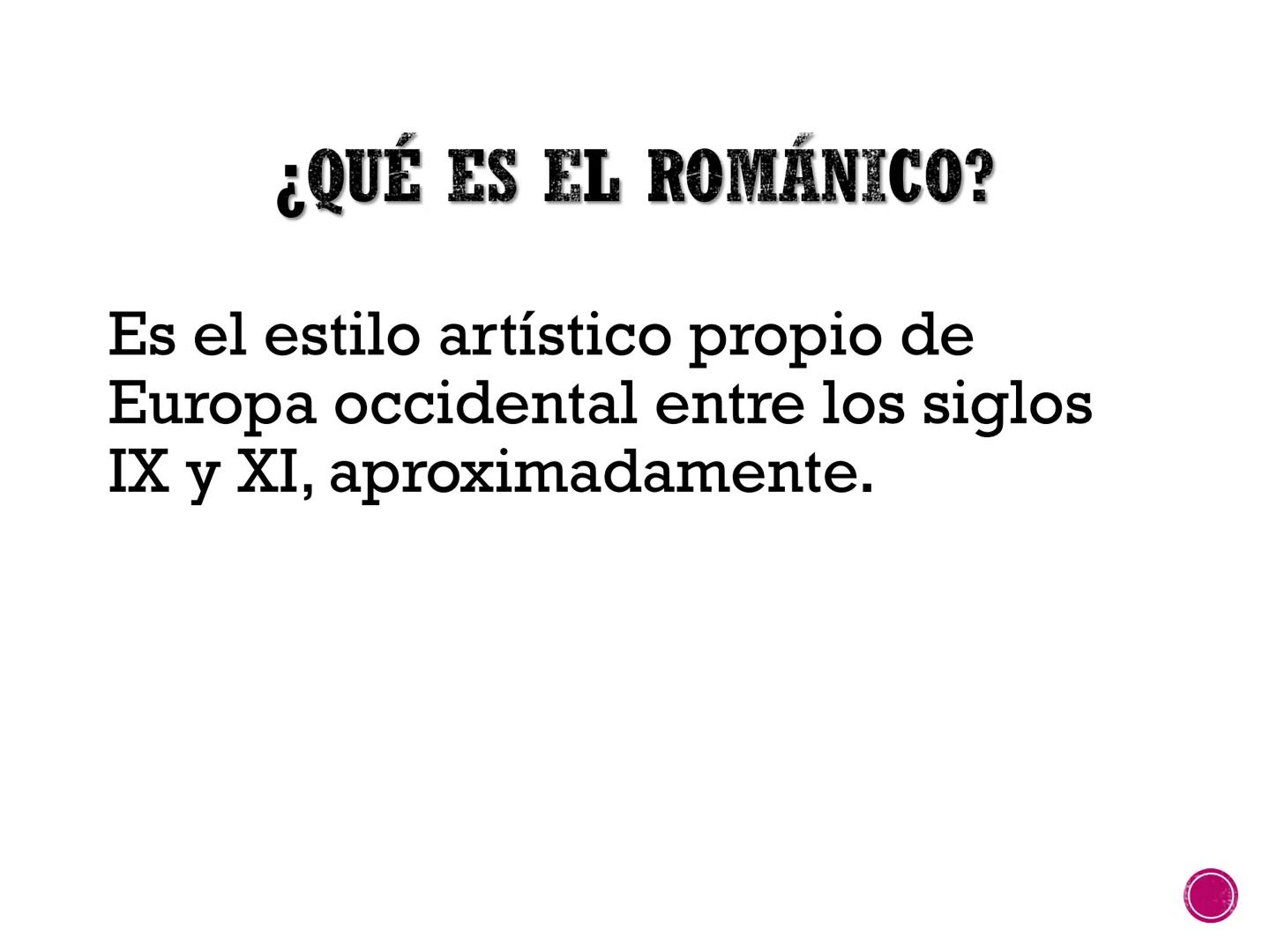 TEMA 5
EL ROMÁNICO
Tema 5
PMAR I ÍNDICE DEL TEMA
A. Arquitectura
1. Características generales
2. Principales representaciones
B. Escultura
1