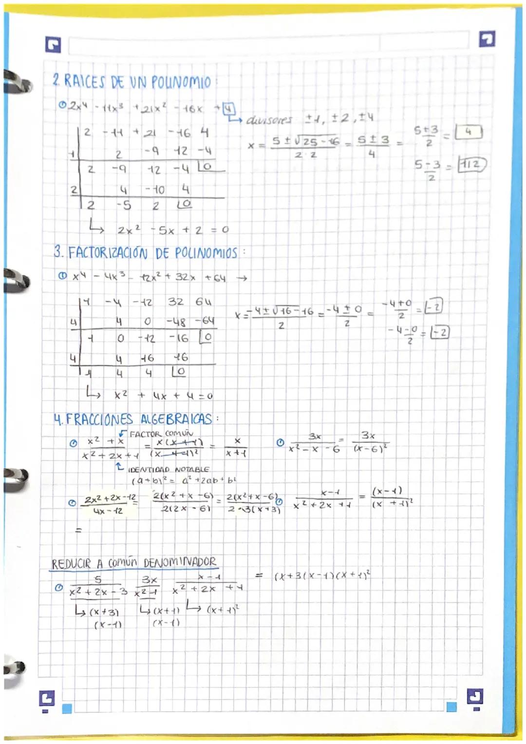 TEMA 2 ELACIONES EINECUACIONES
1POLINOMIOS
SUMA
OP(x) = 5x³ - 3x + 2
Ⓒ Q(x) =
OR(X) = 4x³ 8 + 6x² → 4x3 +
+ R (X)
→ P(X) +3Q(x)
L
RESTA
x-x²