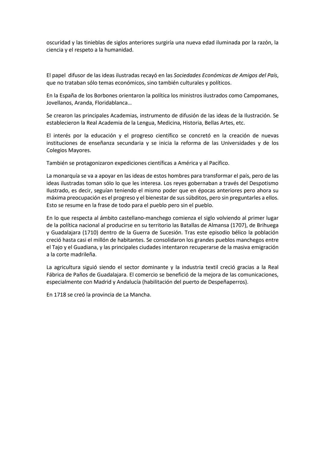MINITEMA 9:

LA ESPAÑA DEL SIGLO XVIII. EL REFORMISMO BORBÓNICO Y LA ILUSTRACIÓN

Tras la muerte de Carlos II en 1700, la corona de España q