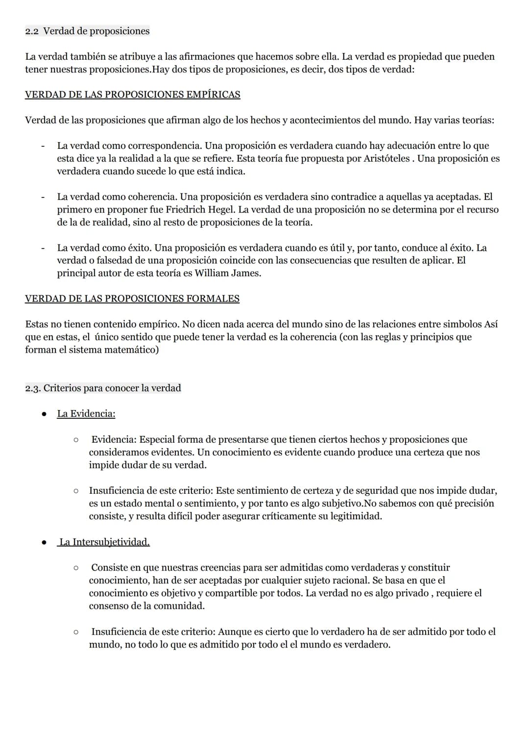 2. EL PROBLEMA FILOSÓFICO DEL CONOCIMIENTO
1. Teoría del conocimiento
La epistemología: Rama de la filosofía que trata las cuestiones sobre 