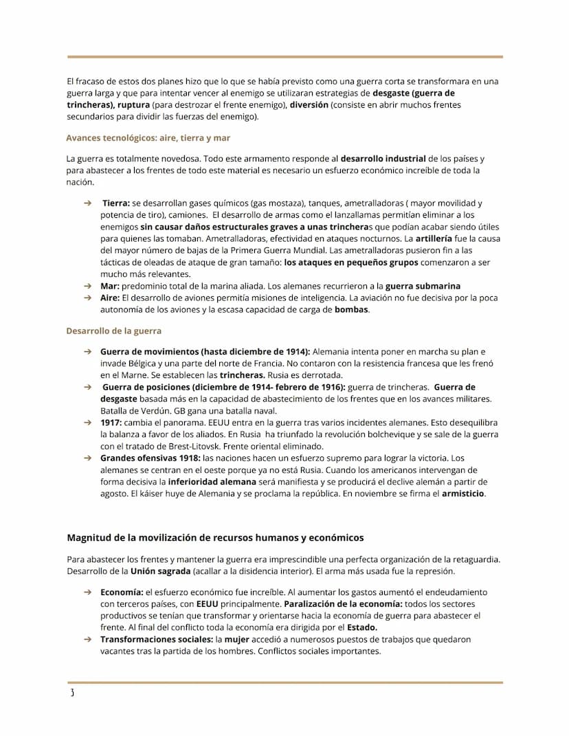 MANUELA DOMERCQ RAMOS
LA PRIMERA GUERRA MUNDIAL
UNIDAD 1: Causas y consecuencias de las guerras s.XX
A. Causas de la primera guerra mundial
