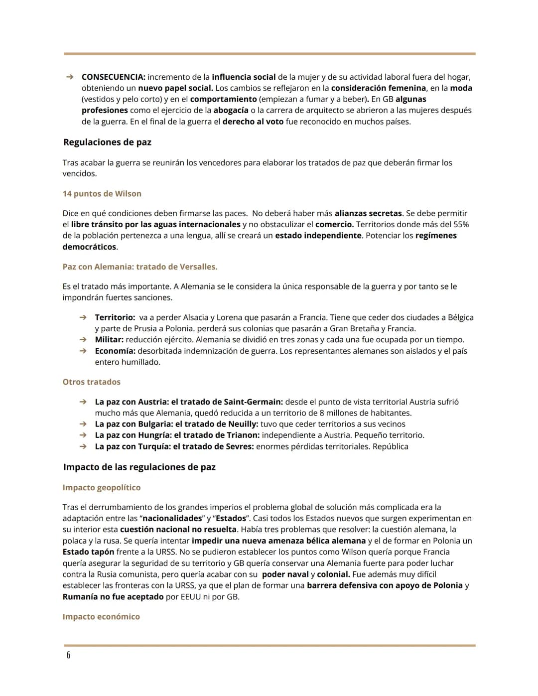 MANUELA DOMERCQ RAMOS
LA PRIMERA GUERRA MUNDIAL
UNIDAD 1: Causas y consecuencias de las guerras s.XX
A. Causas de la primera guerra mundial
