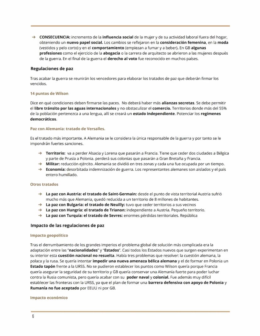 MANUELA DOMERCQ RAMOS
LA PRIMERA GUERRA MUNDIAL
UNIDAD 1: Causas y consecuencias de las guerras s.XX
A. Causas de la primera guerra mundial
