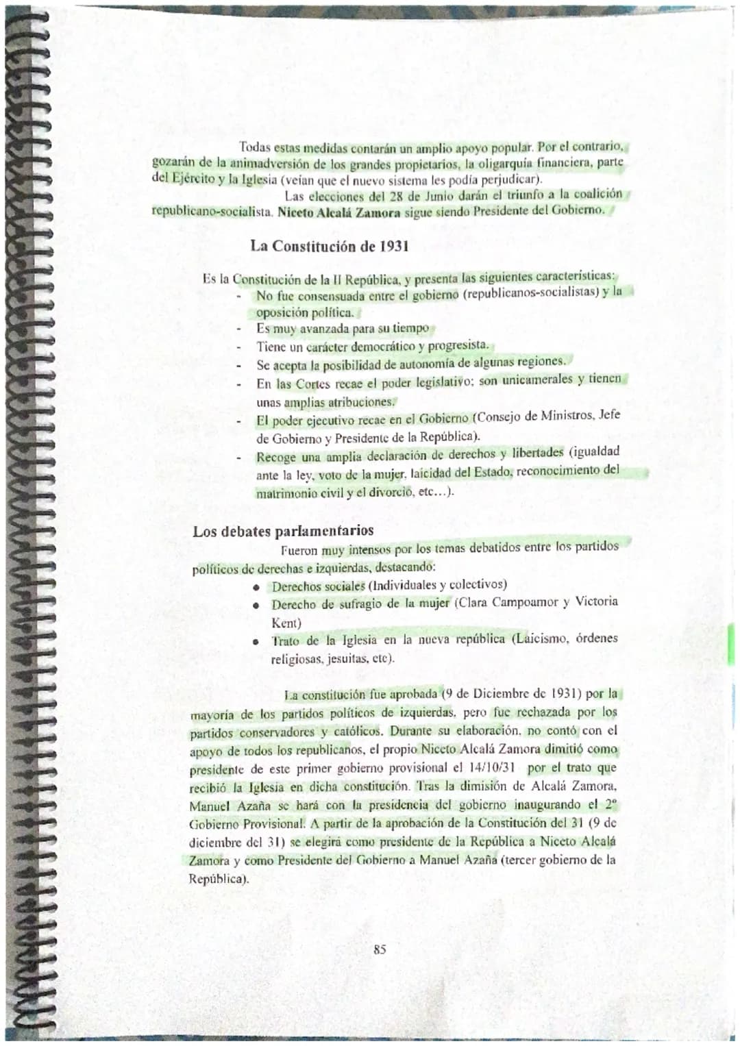 Tema 10. La Segunda República y la Guerra
Civil en un contexto de crisis internacional
(1931-1939)
29. "La caída de la monarquía y la procla