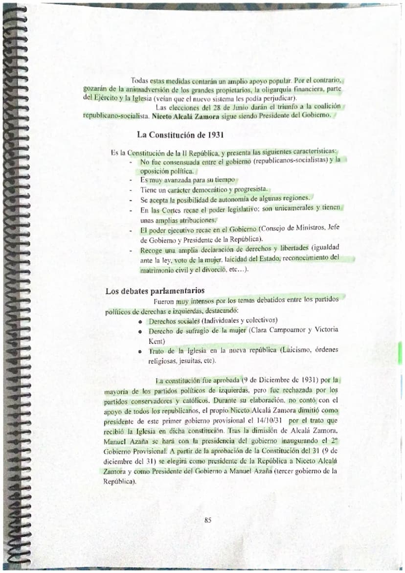 Tema 10. La Segunda República y la Guerra
Civil en un contexto de crisis internacional
(1931-1939)
29. "La caída de la monarquía y la procla