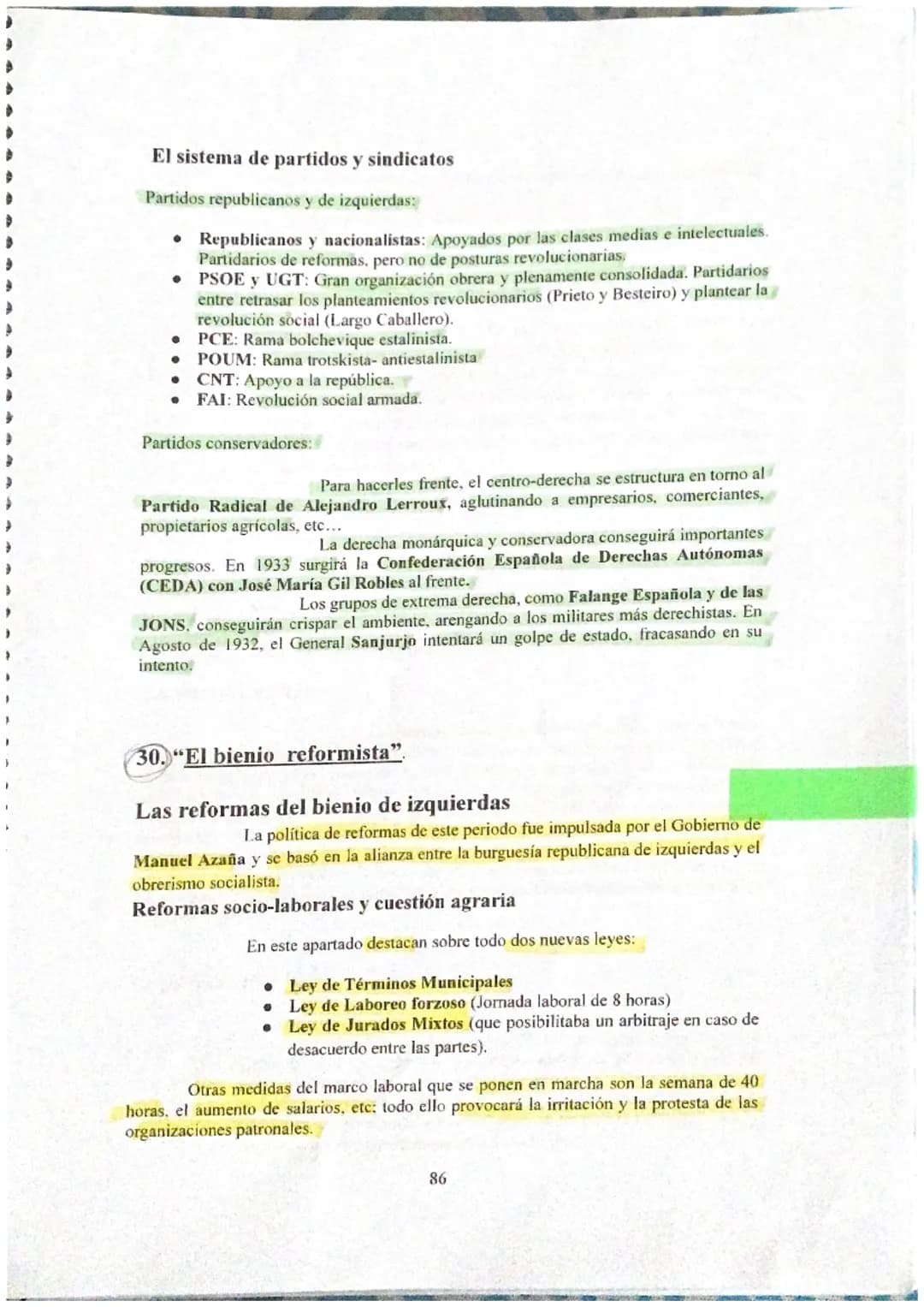 Tema 10. La Segunda República y la Guerra
Civil en un contexto de crisis internacional
(1931-1939)
29. "La caída de la monarquía y la procla