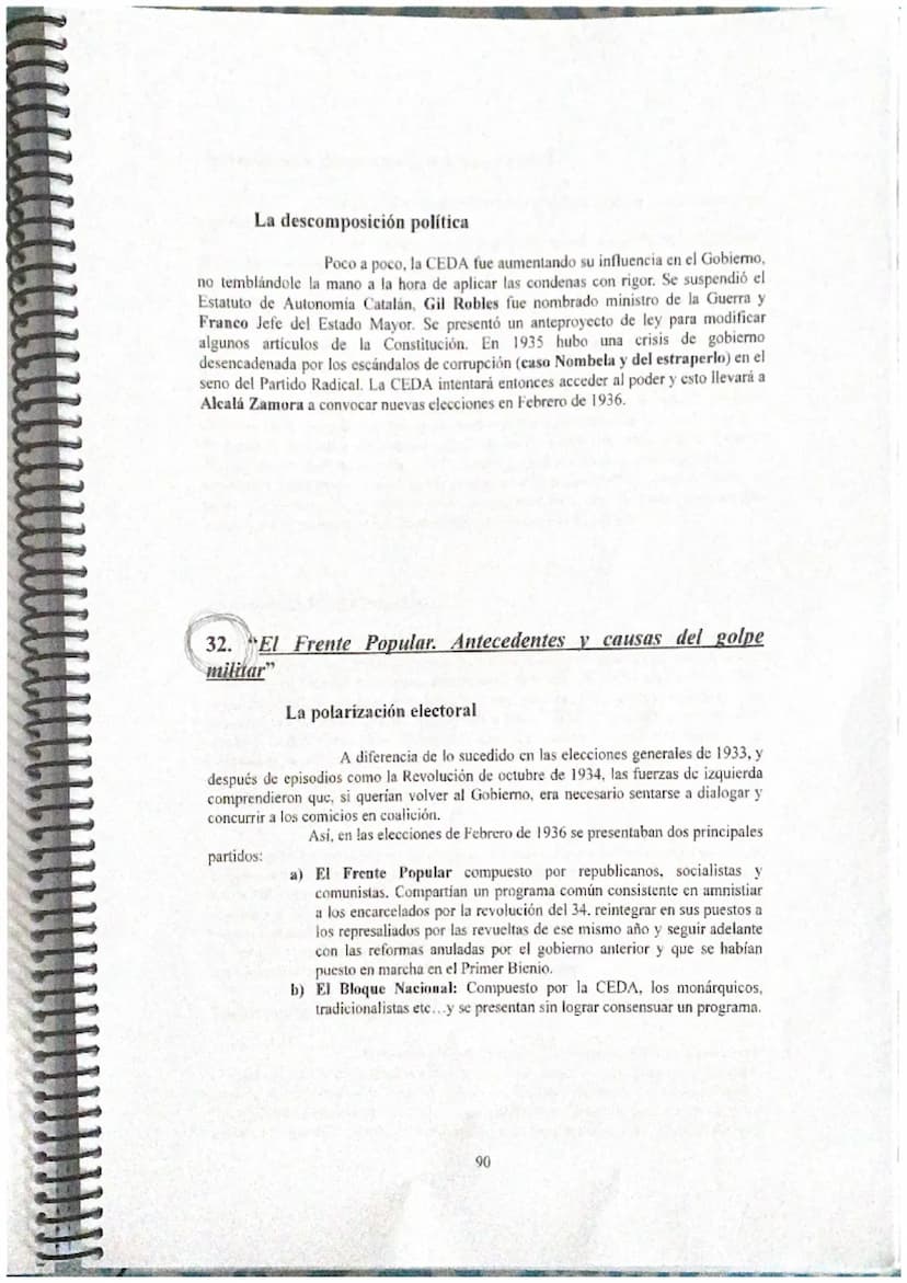 Tema 10. La Segunda República y la Guerra
Civil en un contexto de crisis internacional
(1931-1939)
29. "La caída de la monarquía y la procla