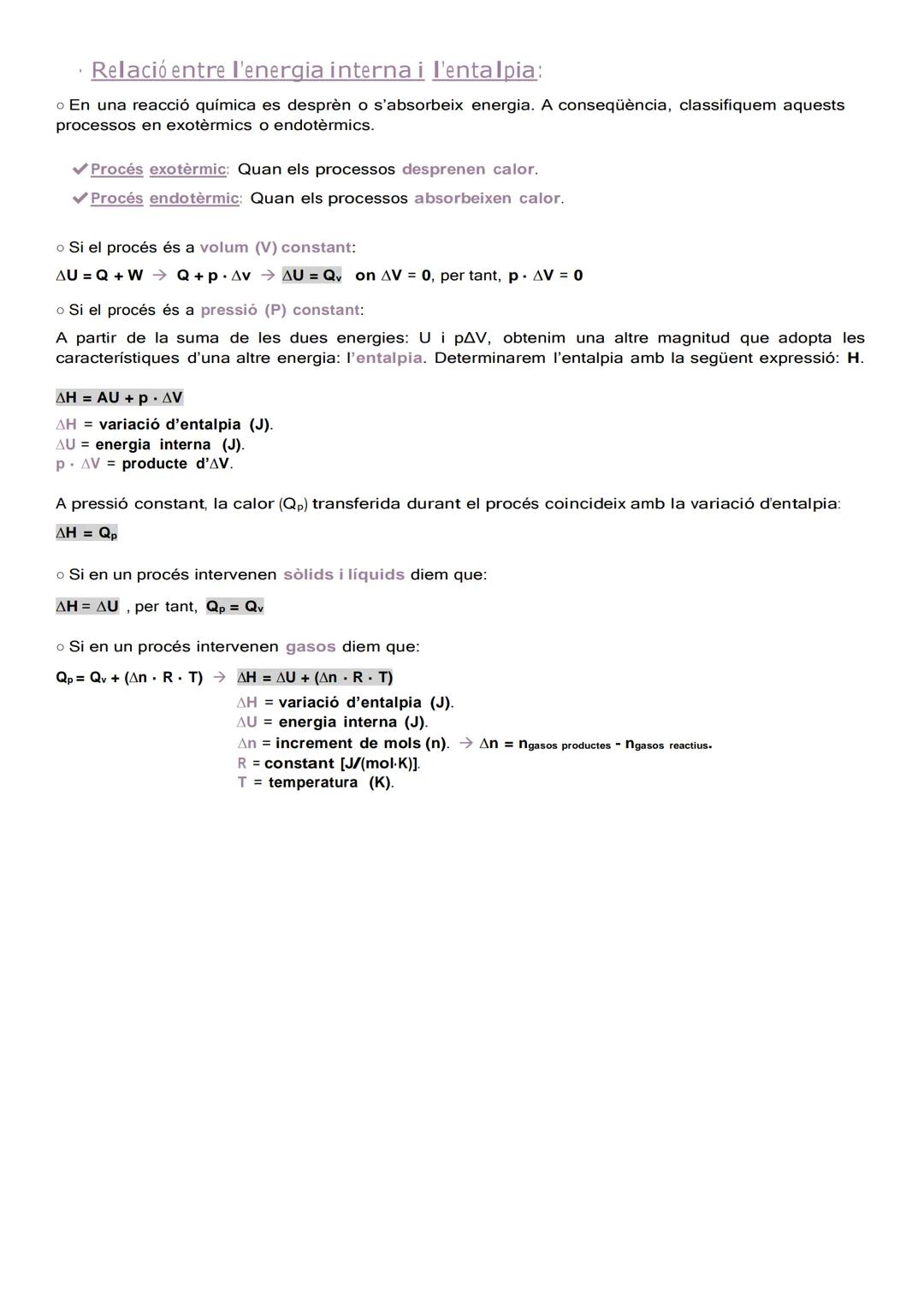 Unitat 1 - Termodinàmica química
Introducció:
o La termodinàmica química és la ciència que estudia els canvis energètics en les reaccions
qu
