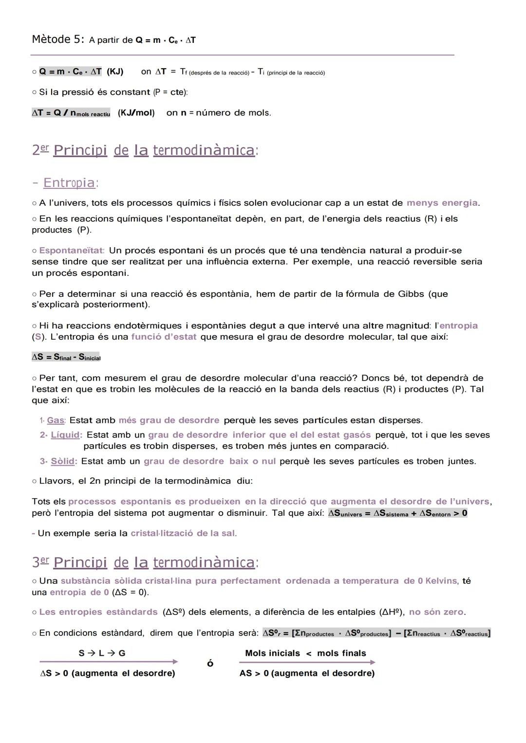 Unitat 1 - Termodinàmica química
Introducció:
o La termodinàmica química és la ciència que estudia els canvis energètics en les reaccions
qu