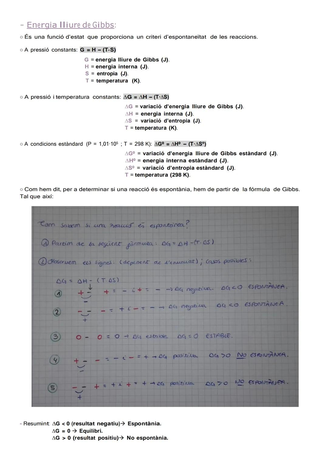 Unitat 1 - Termodinàmica química
Introducció:
o La termodinàmica química és la ciència que estudia els canvis energètics en les reaccions
qu